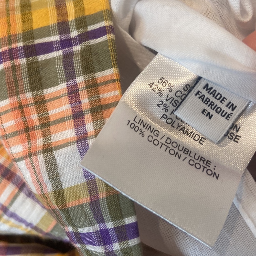 NWOT Tanya Taylor Xena Plaid Dress - Picture 6 of 6